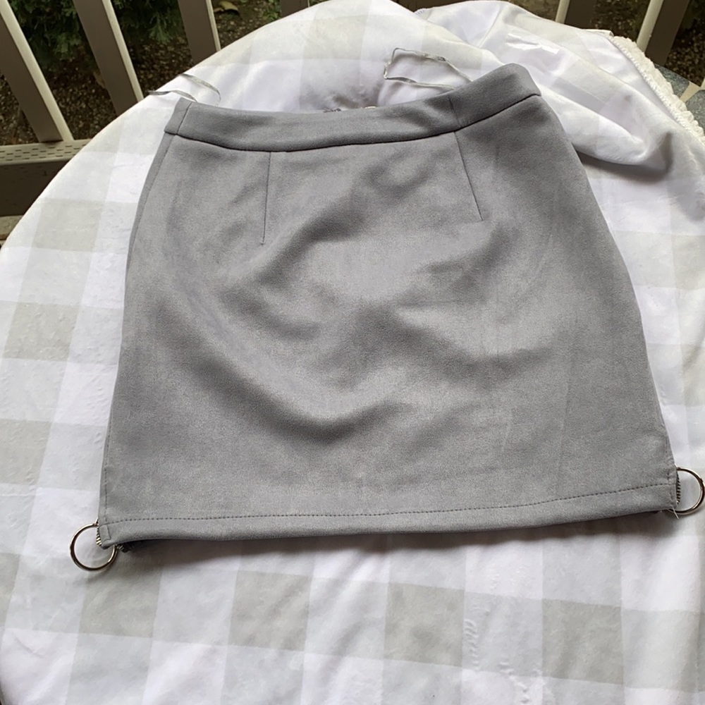 Seek the label grey mini skirt - Picture 3 of 4